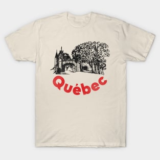 Old Quebec City T-Shirt